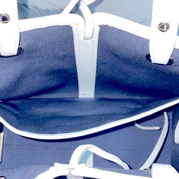 Kate Spade Sam Canvas Plunge Medium Satchel and additional wristlet. - Picture 2 of 3